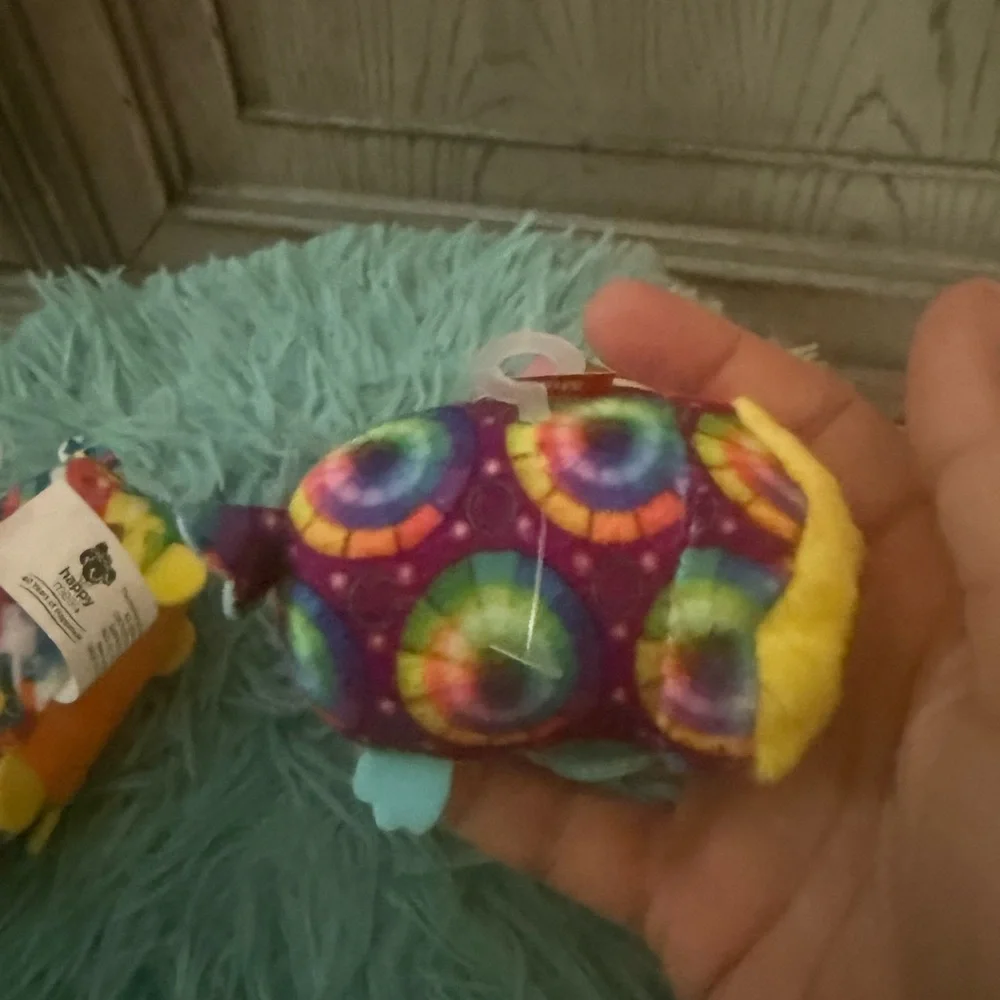 Colorful Plush Small TY! NWT!